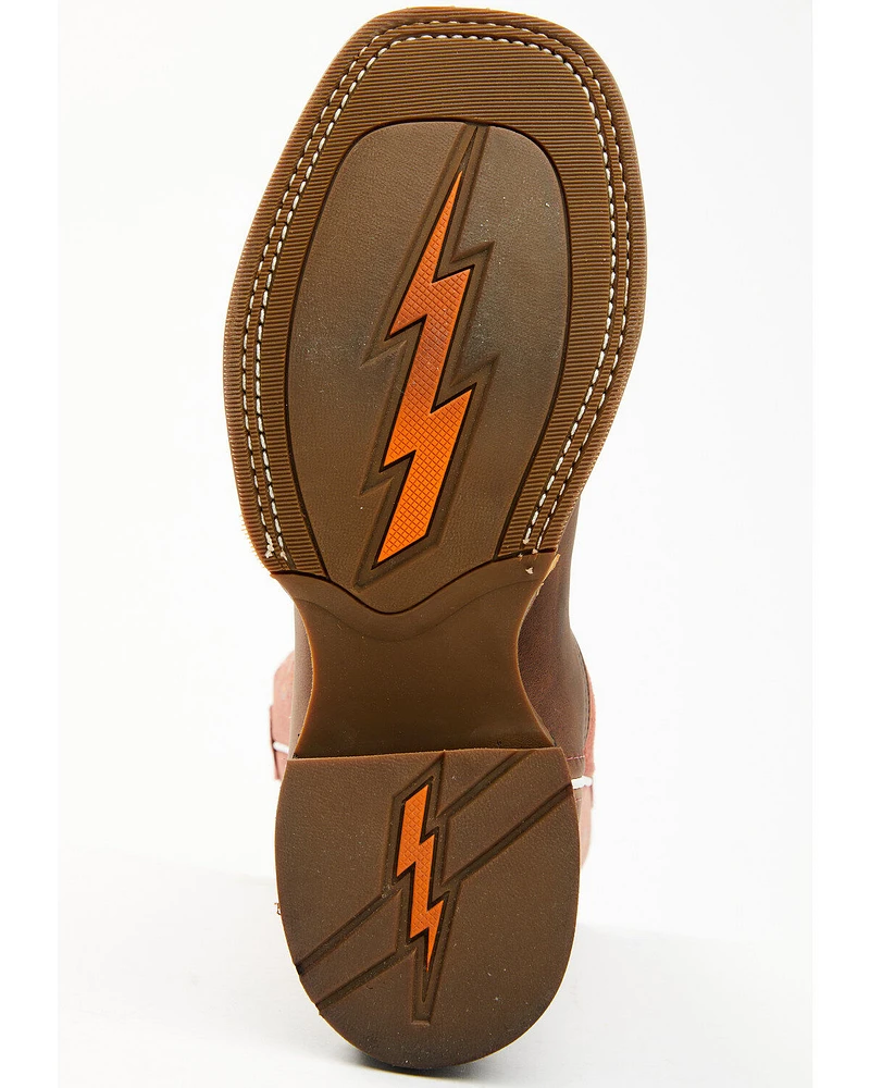 Cody James Boys' Inlay Western Boots - Broad Square Toe