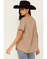 White Crow Women's Buck Yeah Seamed Short Sleeve Graphic Tee