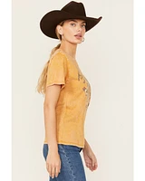 Rock & Roll Denim Women's Ranchy Short Sleeve Graphic Tee