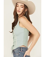 Rock & Roll Denim Women's Embroidered Tank Top