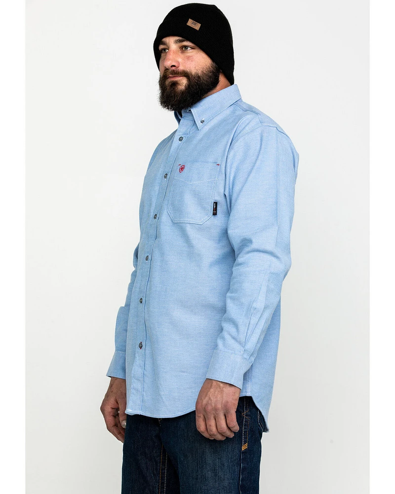 Ariat Men's FR Solid Durastretch Long Sleeve Work Shirt