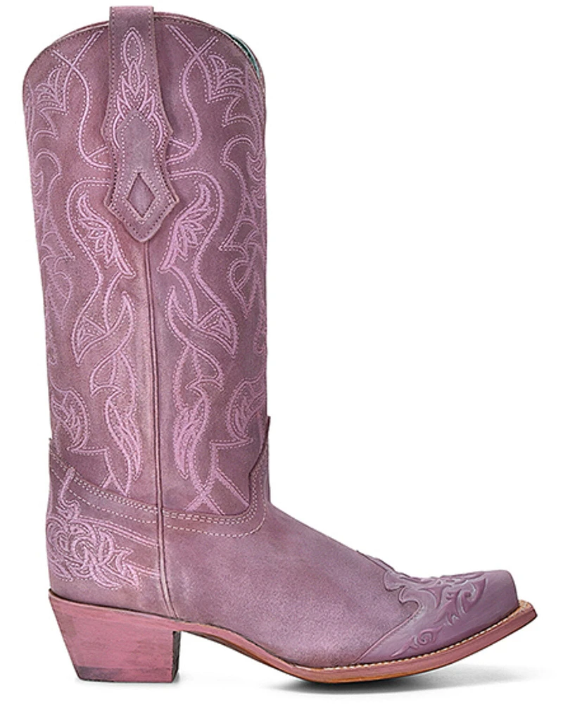 Corral Women's Embroidered Western Boots - Snip Toe