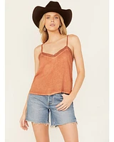 Wild Moss Women's Lace Trim Cami