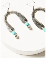Shyanne Women's Arches Bead Drop Earrings