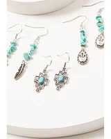 Shyanne Women's Night Dreamer 6-Piece Teardrop Earrings Set