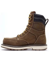 Keen Men's 8" Cincinnati Waterproof Lace-Up Work Boots - Carbon Fiber Toe