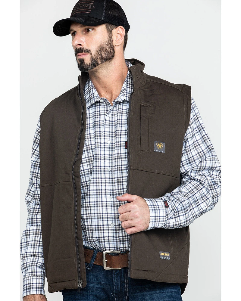 Ariat Men's Wren Rebar Duracanvas Work Vest