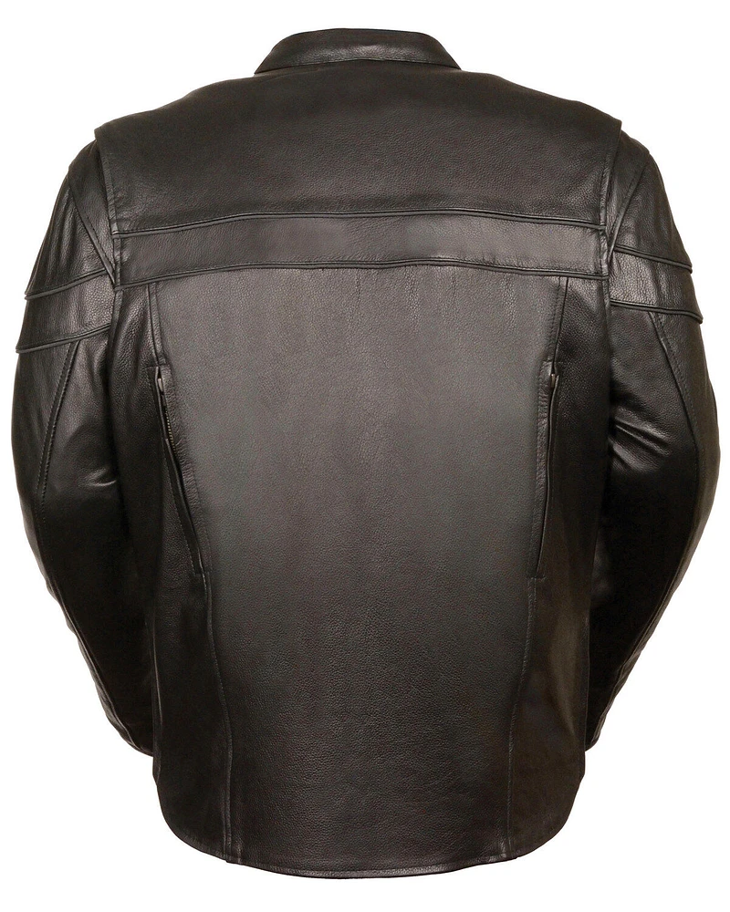 Milwaukee Leather Men's Sporty Scooter Crossover Jacket