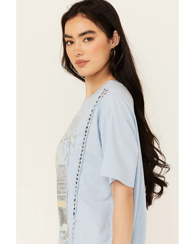 Cleo + Wolf Women's Ariette Short Sleeve Graphic Tee