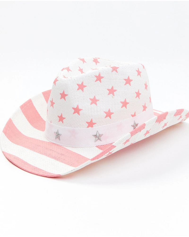Shyanne Little Girls' Justice Straw Western Hat
