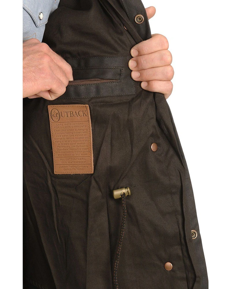 Outback Unisex Short Oilskin Jacket