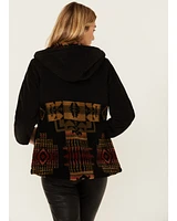 Pendleton Women's Blanca Corduroy Berber Hooded Fleece Jacket