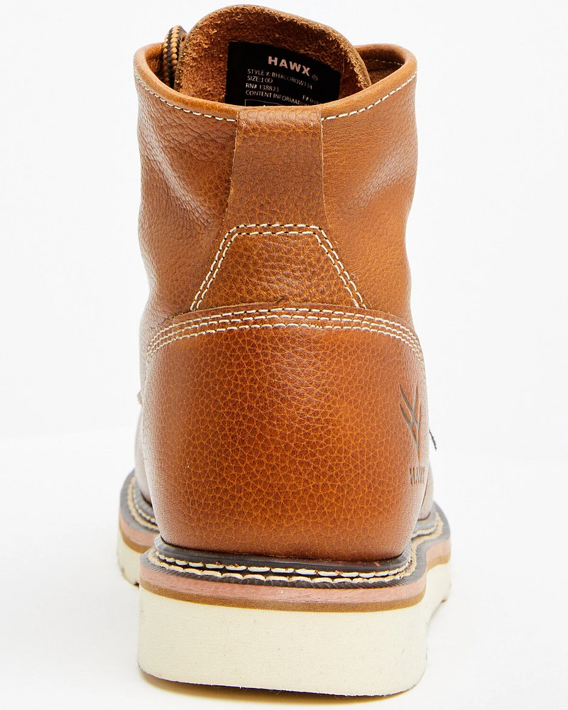 Hawx Men's 6" USA Pitstop Wedge Work Boots - Composite Toe