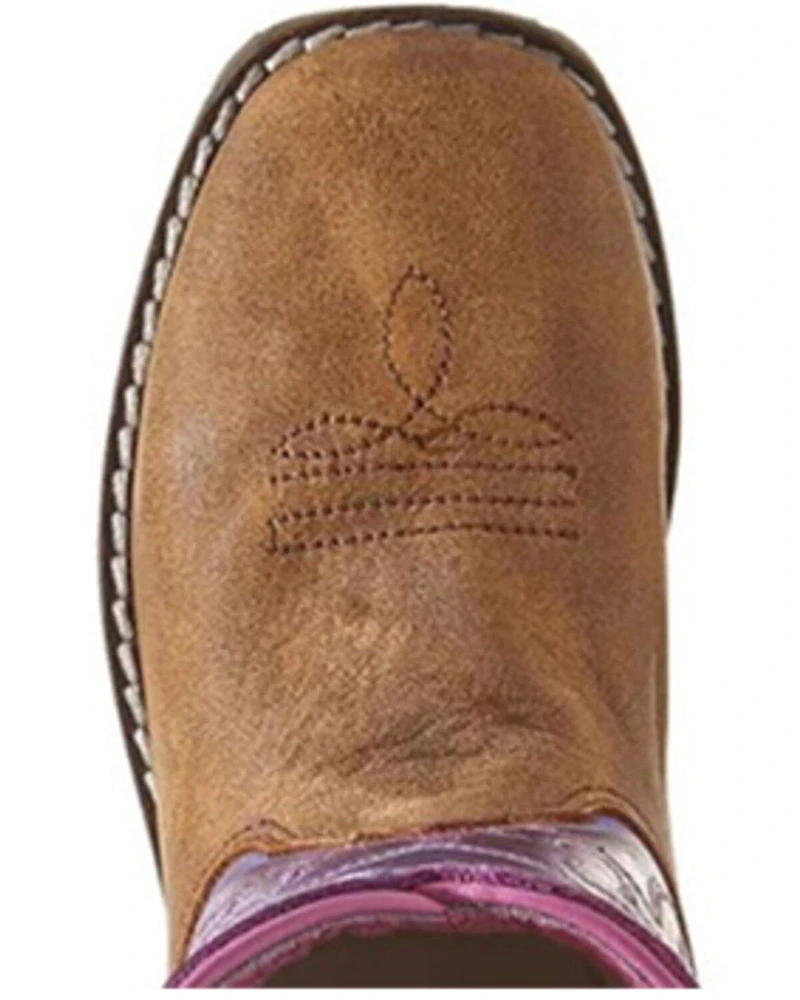 Smoky Mountain Toddler Girls' Autry Western Boots - Broad Square Toe