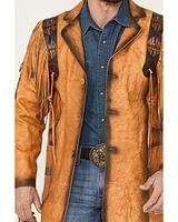 Kobler Men's Chinle Leather Long Fringe Jacket