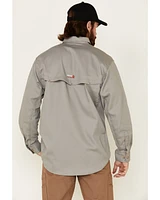 Ariat Men's FR Long Sleeve Button Down Work Shirt - Big and Tall