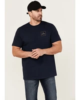 Brixton Men's Alpha Square logo Short Sleeve Graphic T-Shirt