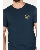 Brixton Men's Oath Logo Short Sleeve Graphic T-Shirt
