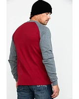 Wolverine Men's Brower Baseball Long Sleeve Work Shirt