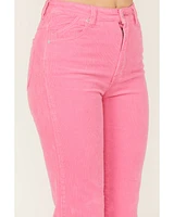 Rolla's Women's Mid Rise Thin Wale Corduroy Stretch Straight Jeans