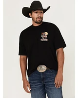 Diamond Cross Ranch Men's Sunshine Bull Ride Short Sleeve Graphic T-Shirt