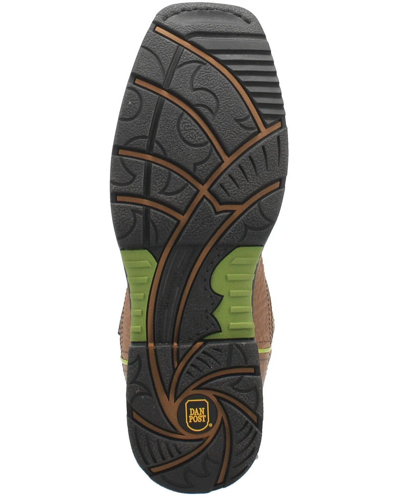 Dan Post Men's Storms Eye Waterproof EH Western Work Boots - Composite Toe