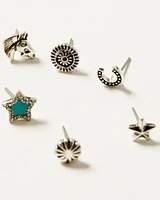 Shyanne Women's Stud Urban Cowgirl Earring Set - 24 Piece