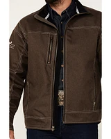 Cowboy Hardware Men's Triple Barb Logo Softshell Jacket