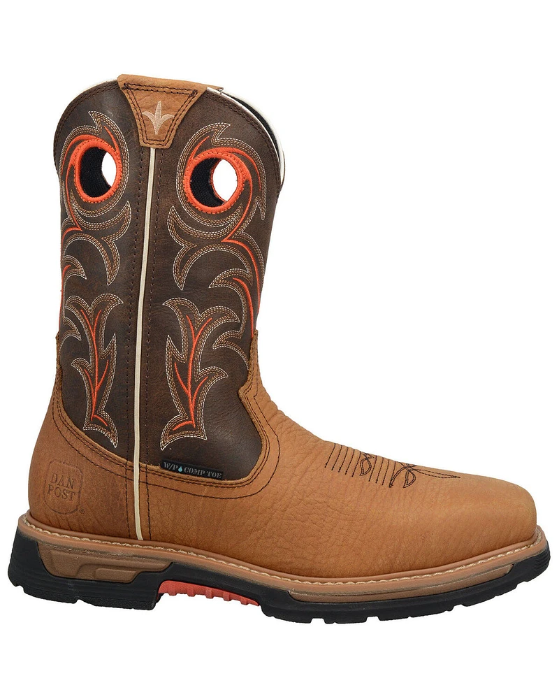 Dan Post Men's Storm's Eye Western Work Boots - Composite Toe