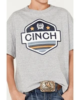Cinch Boys' Logo Short Sleeve Graphic T-Shirt