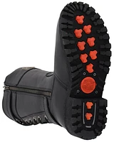 Milwaukee Leather Women's Calf Laced Riding Boots - Round Toe