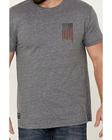 Howitzer Men's Freedom Spine Short Sleeve Graphic T-Shirt