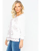 Idyllwind Women's Homegrown Lace-Up Tunic Top