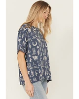 Free People Women's Painted Conversational Tee