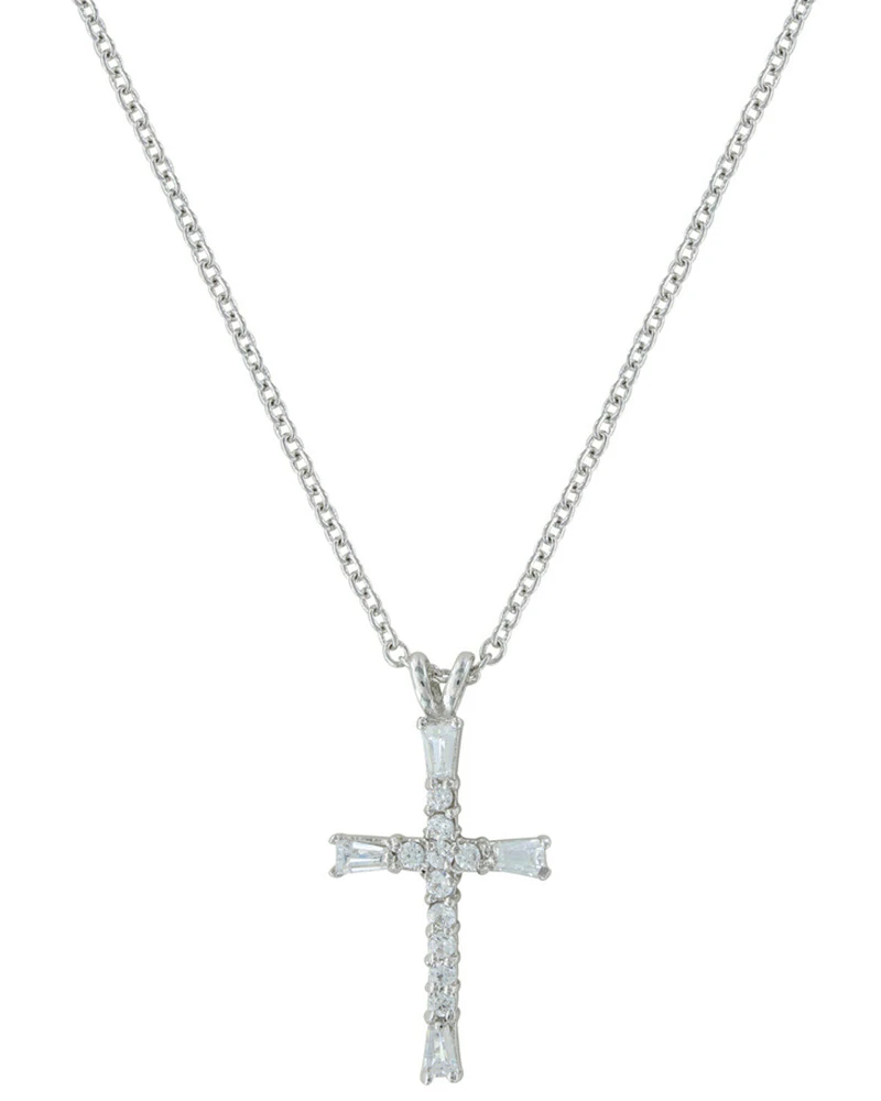 Montana Silversmiths Radiant Faith Cross Necklace