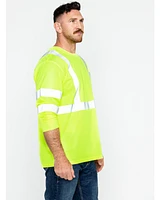 Hawx Men's Reflective Long Sleeve Work Tee