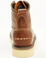 Hawx Men's 6" Lace-Up Moc Work Boots