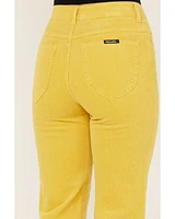 Rolla's Women's Corduroy High Rise Eastcoast Ankle Flare Jeans