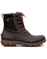 Bogs Men's Arcata Urban Lace-Up Waterproof Snow Boots - Round Toe