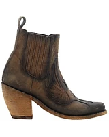 Liberty Black Women's Sophia Western Booties - Round Toe