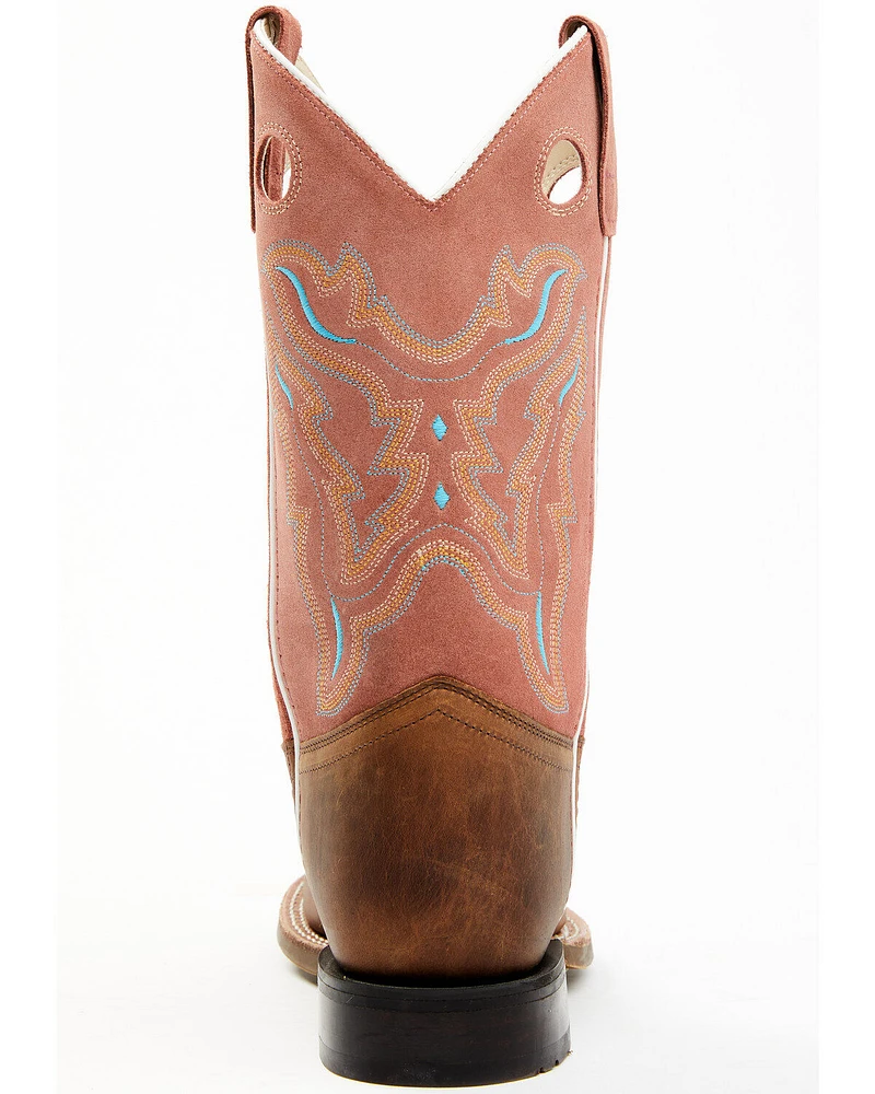 Cody James Boys' Inlay Western Boots - Broad Square Toe