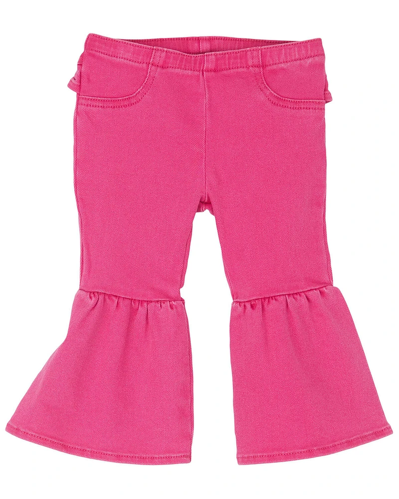 Wrangler Toddler Girls' Flare Pants