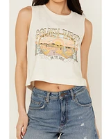 White Crow Women's Golden West Graphic Muscle Tank