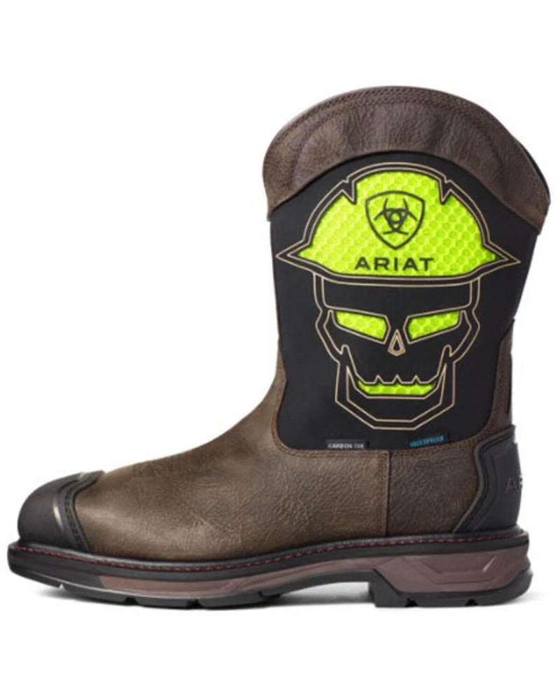 Ariat Men's VentTEK WorkHog® Skull Western Work Boots - Carbon Toe