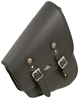 Milwaukee Leather Left Side Tall Slanted Swing Arm Bag
