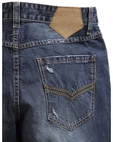 Tin Haul Men's Regular Joe Straight Leg Striped Lining Jeans
