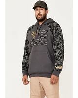 Hawx Men's Raglan Water Resistant Hooded Work Sweatshirt