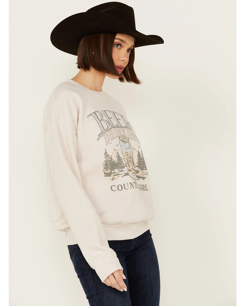 Youth Revolt Women's Beer Drinking Sweatshirt