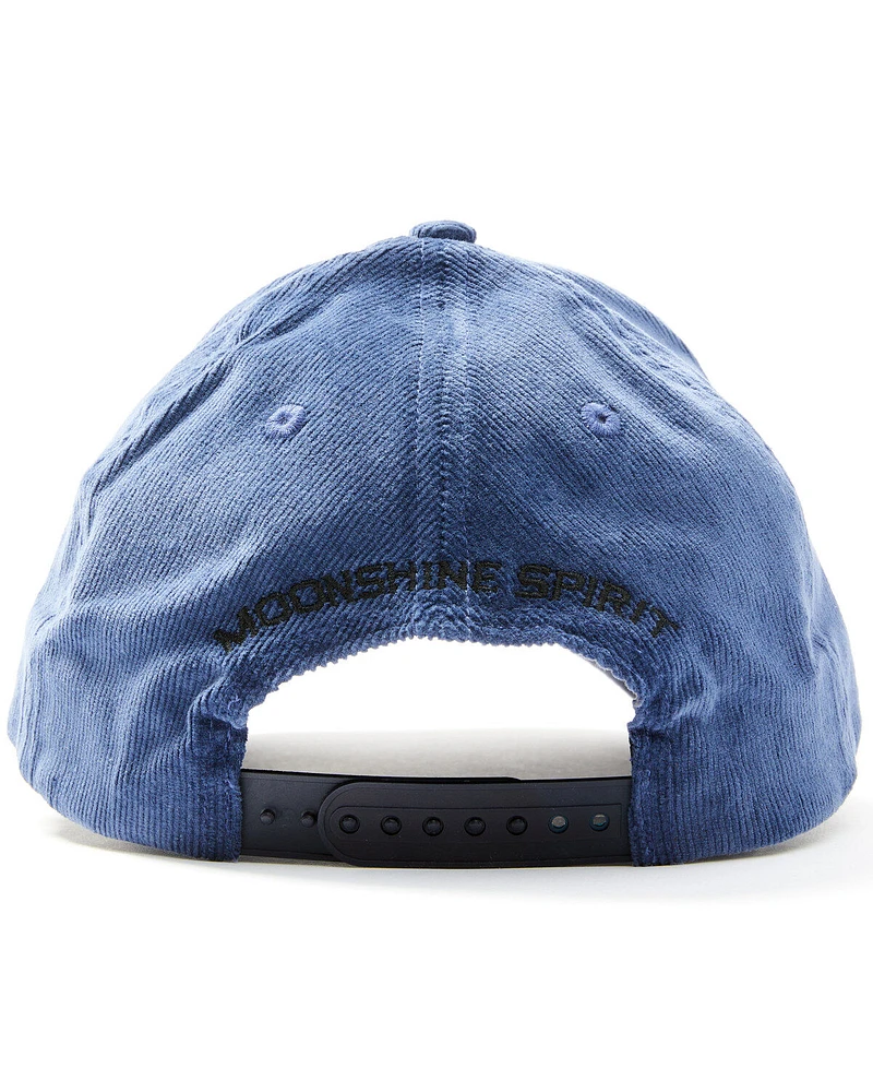 Moonshine Spirit Men's Cord Whiskey Made Me Do It Patch Solid-Back Ball Cap