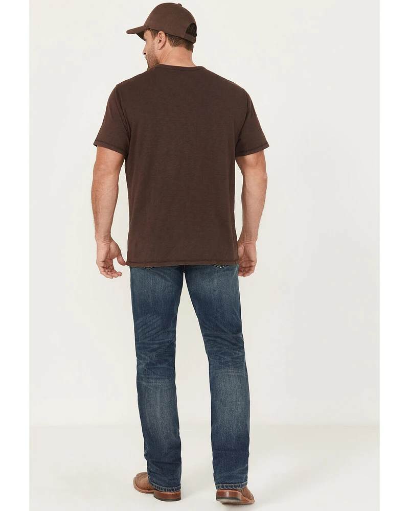 Brothers and Sons Men's Charger Wash Tucker Slim Straight Stretch Denim Jeans